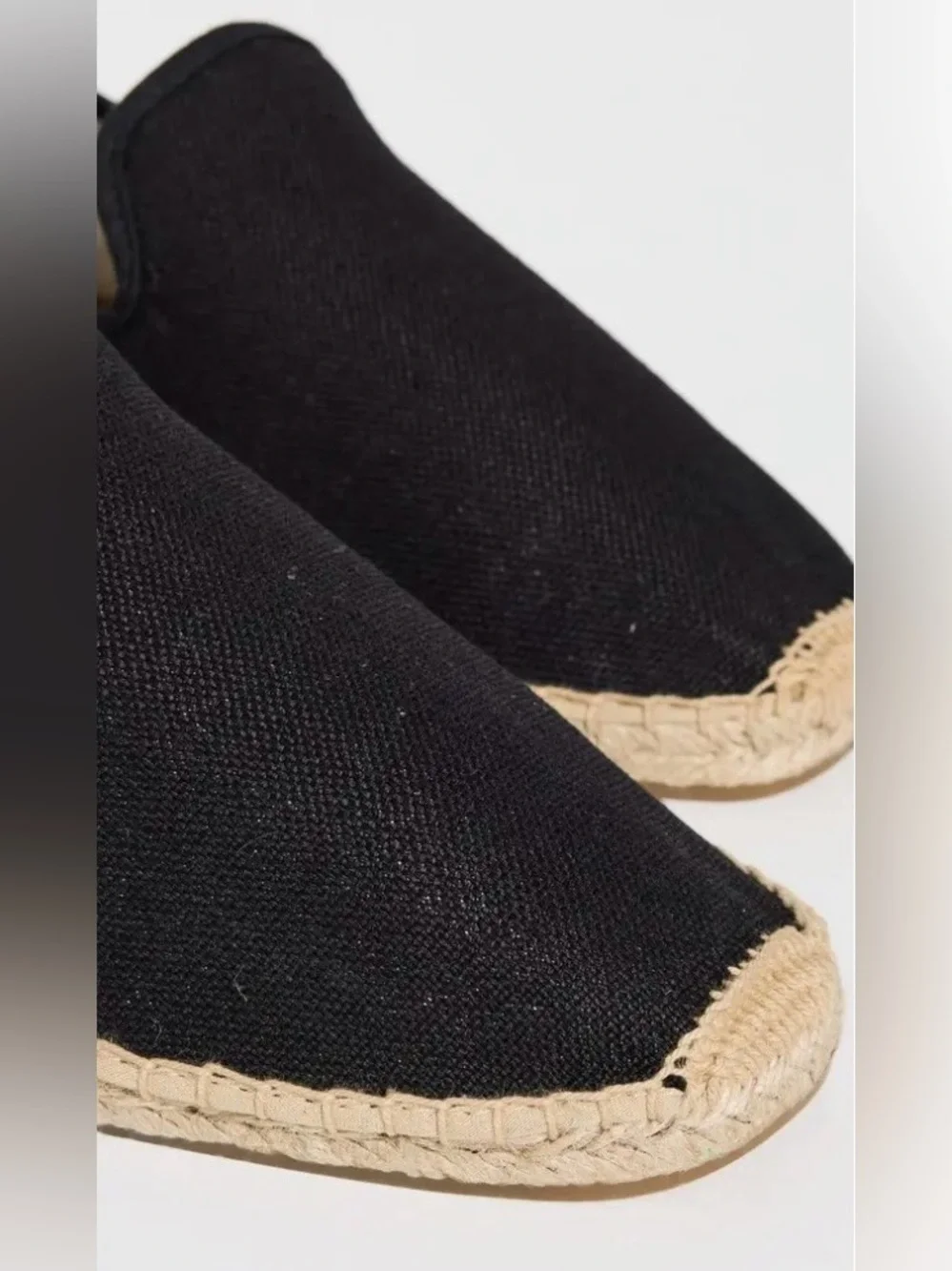 New Soludos The Smoking Slipper Espadrilles - Noche Black Men’s Size 8-8.5
